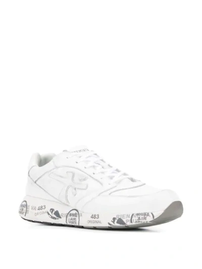 Shop White Premiata Zaczac Sneakers In White