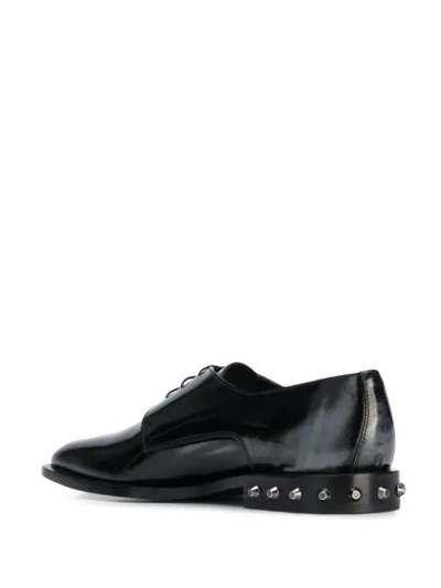 Shop Jimmy Choo Stefan Derby Shoes In Black