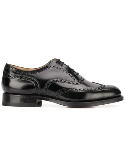 Shop Church's Burwood 81 Brogue Shoes - Black