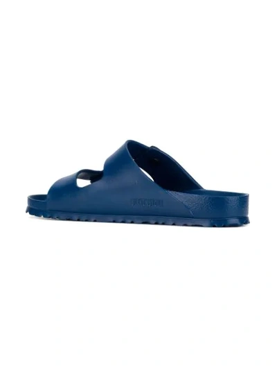 Shop Birkenstock Arizona Sandals In Blue