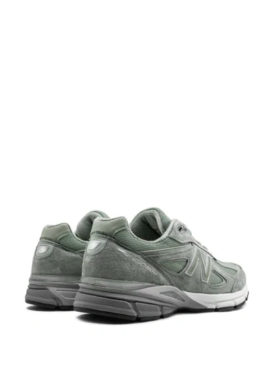 Shop New Balance 990v4 Sneakers In Grey