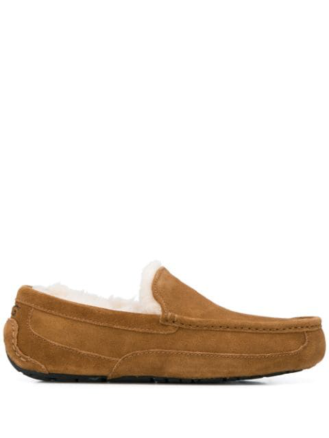 Ugg Men's Ascot Moccasin Slippers Men's Shoes In Neutrals | ModeSens