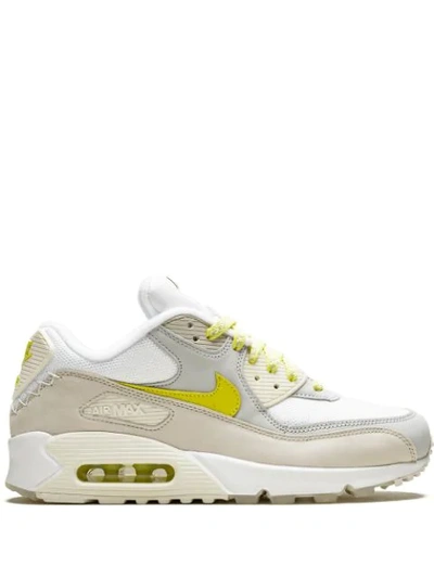 Shop Nike Air Max 90 Premium Mixtape Side A Sneakers In Yellow