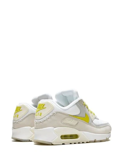 Shop Nike Air Max 90 Premium Mixtape Side A Sneakers In Yellow