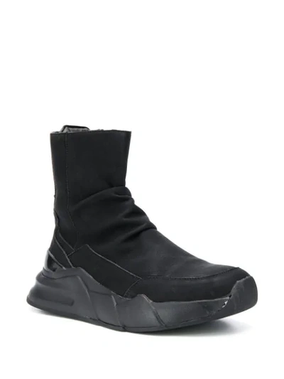 Shop D.gnak By Kang.d Su0505 Sneakers In Bk Black