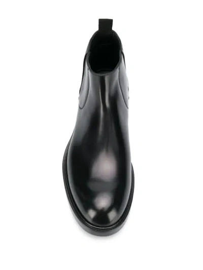 Shop Dolce & Gabbana Firenze Chelsea Boots In Black