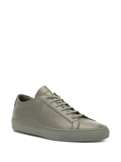 Common Projects Gray Original Achilles Sneakers In Grey