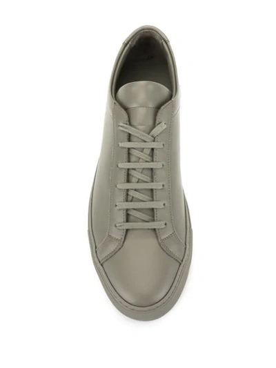 Common Projects Gray Original Achilles Sneakers In Grey