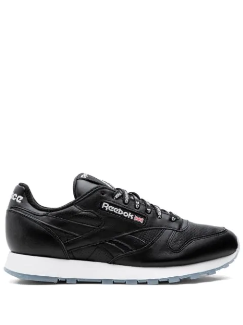 Reebok Classic Leather Palace Sneakers In Black Modesens