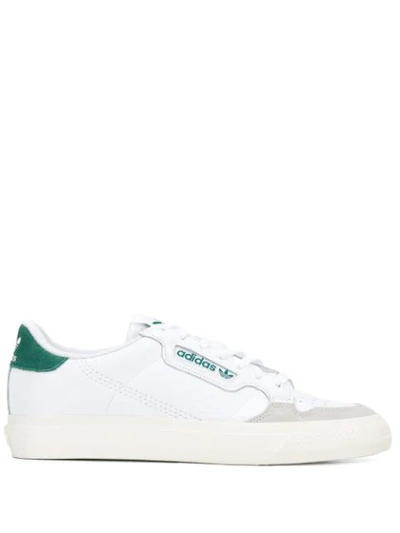 Shop Adidas Originals Continental Vulc Sneakers In White