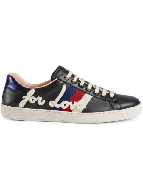 gucci ace loved sneakers