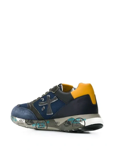 Shop Premiata Zaczac Sneakers In Blue