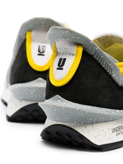 Nike Undercover Daybreak Leather-trimmed Nylon And Suede Sneakers In Yellow