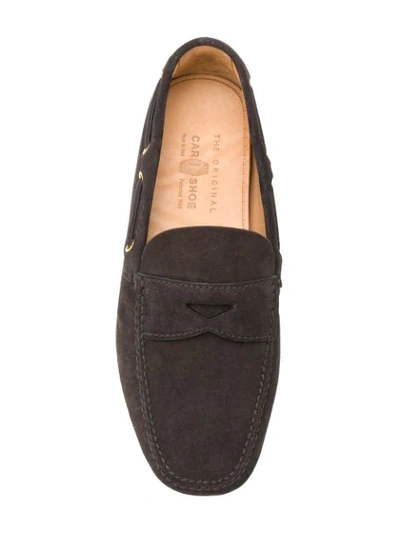 Shop Car Shoe Classic Slip-on Loafers In Brown