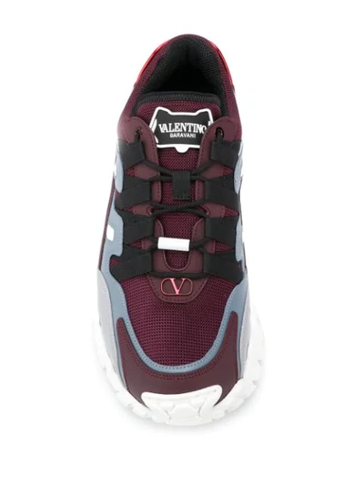 Shop Valentino Garavani Climbers Sneakers In Pf0