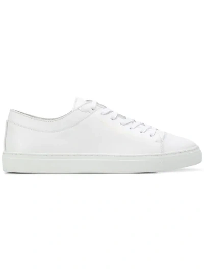 Shop Alexander Laude Low Top Sneakers In White