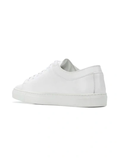 Shop Alexander Laude Low Top Sneakers In White