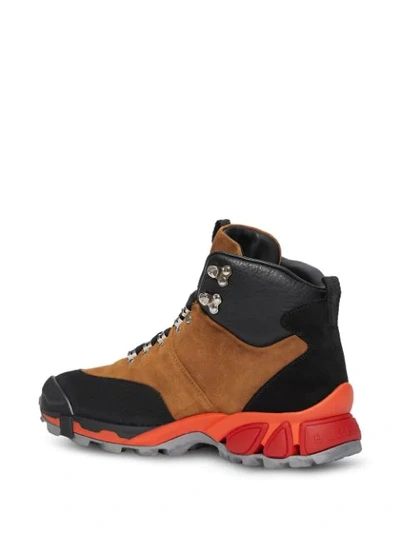 Shop Burberry Tor Hiking Boots In Black