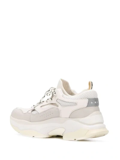 Shop Brandblack Chunky Low Top Sneakers In White