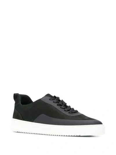 Shop Filling Pieces Ripple Sneakers In Black