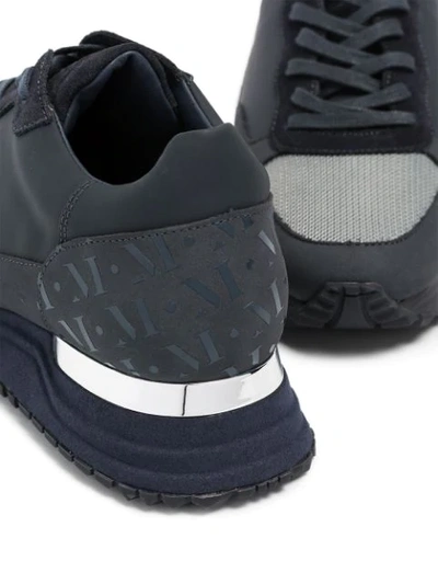 Shop Mallet Footwear Popham Low-top Sneakers In Blue