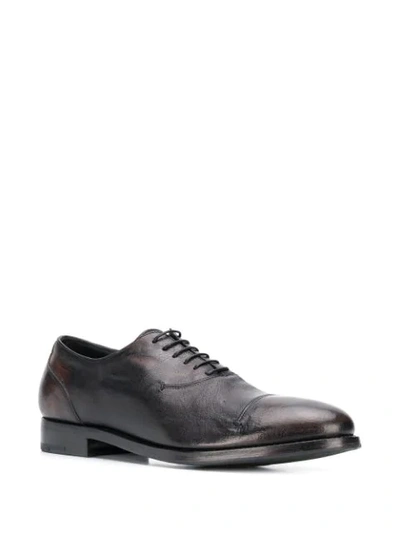 Shop Alberto Fasciani Classic Lace-up Shoes In Grey