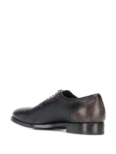 Shop Alberto Fasciani Classic Lace-up Shoes In Grey