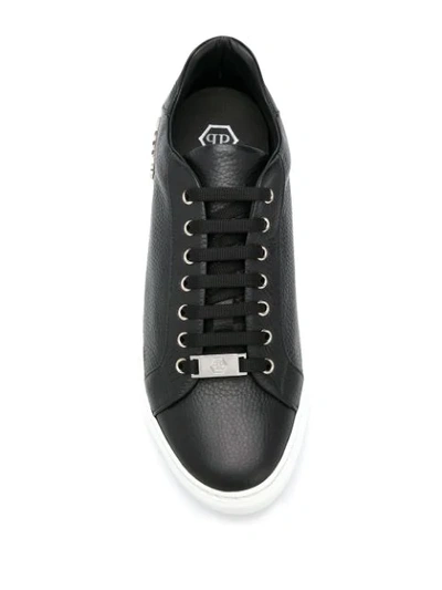 Shop Philipp Plein Low-top Trainers In Black