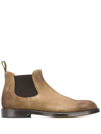 Shop Doucal's Chelsea Boots In Brown