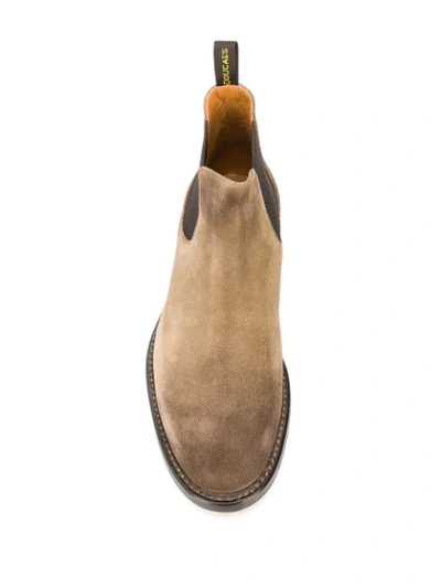 Shop Doucal's Chelsea Boots In Brown