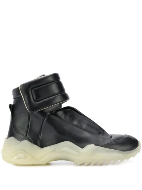 maison martin margiela high top sneakers