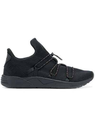 Shop Arkk Low Top Sneakers - Black