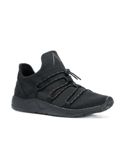 Shop Arkk Low Top Sneakers - Black