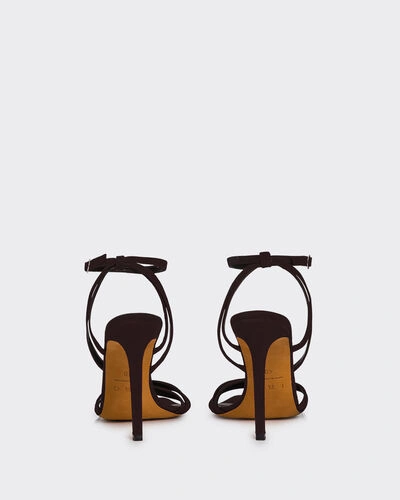 Shop Iro Romy Sandals In Black