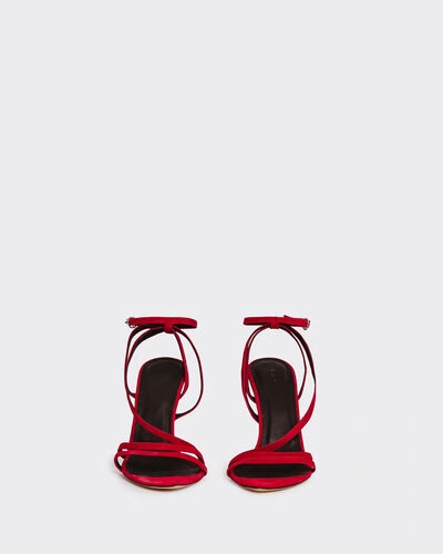 Shop Iro Romy Sandals In Red