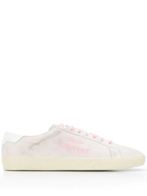 saint laurent sneakers pink