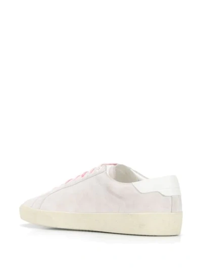 Shop Saint Laurent Court Classic Sl/06 Low-top Sneakers In Grey