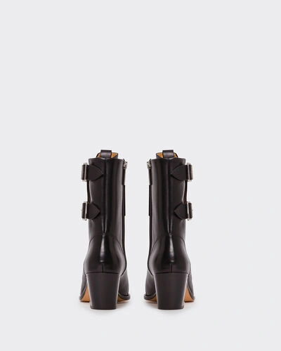 Shop Iro Caliope Boots In Black