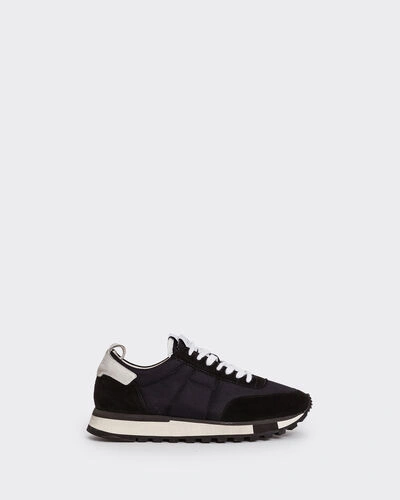Shop Iro Vintager Sneakers In Black/white