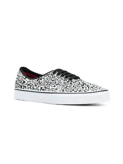 Shop Vans Authentic Sneakers In Black