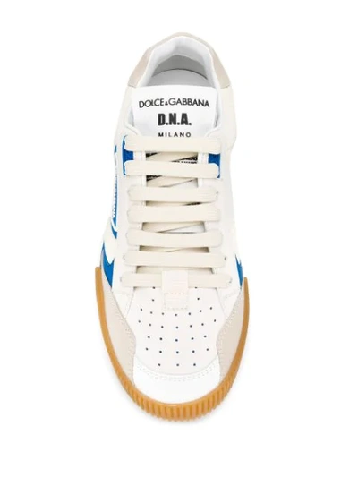 Shop Dolce & Gabbana Dna Miami Sneakers In White