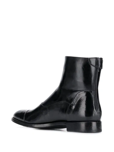 Shop Alberto Fasciani Yago Ankle Boots In Black