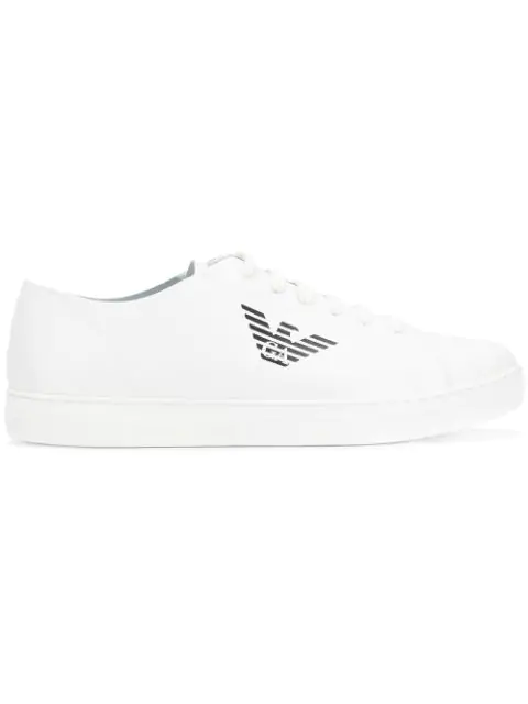 emporio armani low top sneakers