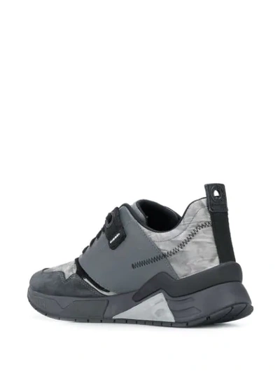 Shop Diesel S-brentha Sneakers In Grey