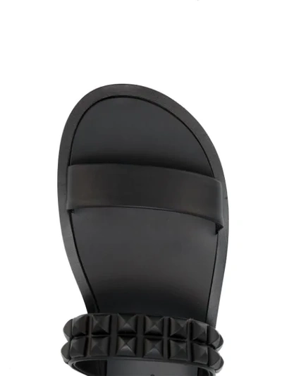 Shop Giuseppe Zanotti Randall Manhattan Sandals In Black