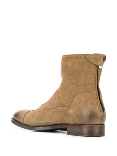 Shop Alberto Fasciani Yago Ankle Boots In Brown