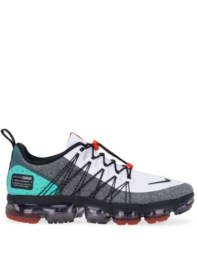 Nike Men's Air Vapormax Run Utility Running Shoes, White/grey | ModeSens