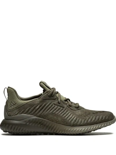 Shop Adidas Originals Alphabounce Lea Sneakers In Green