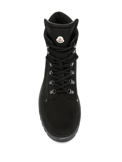 MONCLER MONCLER 101000001AMR 999 BLACK SUEDE - 黑色