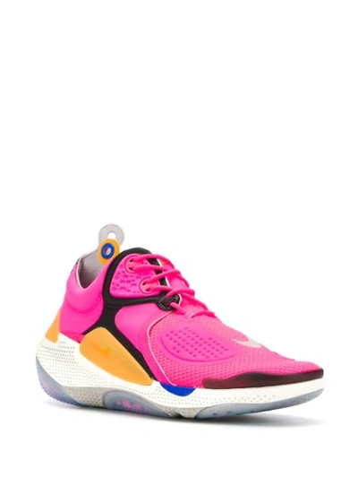 Shop Nike Perforated Detail Sneakers In Pink